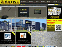 Tablet Screenshot of 3aktive.dk